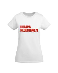 T-shirt dam - Dumpa regeringen